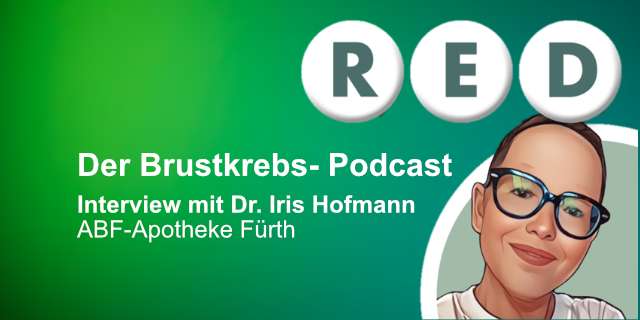 Podcast-Logo RED Der Brustkrebs-Podcast