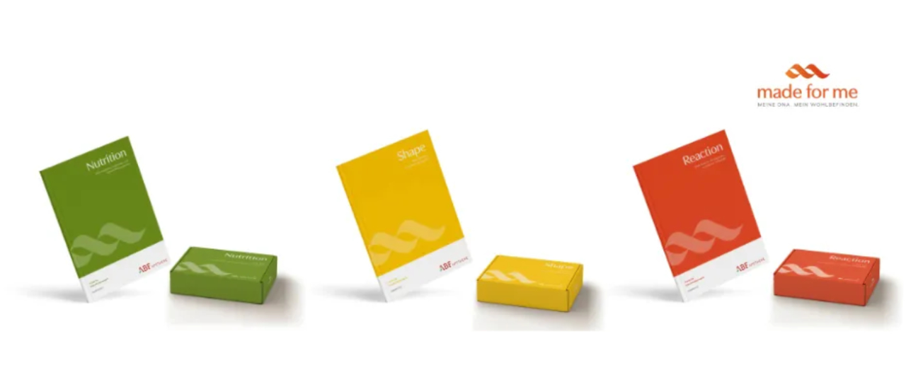 Die drei DNA-Testkits von made for me