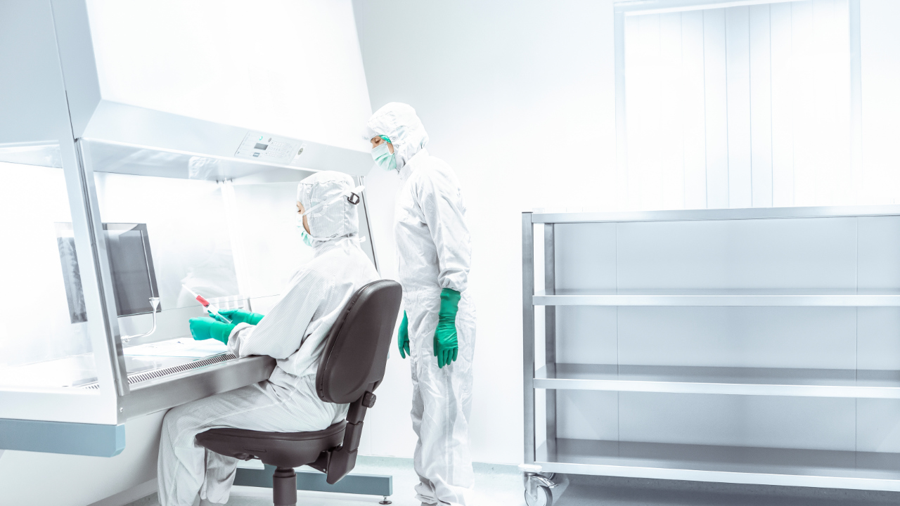 pharmazeutische Herstellung von Virustatika pharmazeutische Herstellung von Virustatika im Reinraumlabor